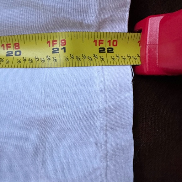 Willow Ridge Vintage Cream Button Down Pointed Hem Gold Buttons Blouse Sz 10 - Picture 14 of 16